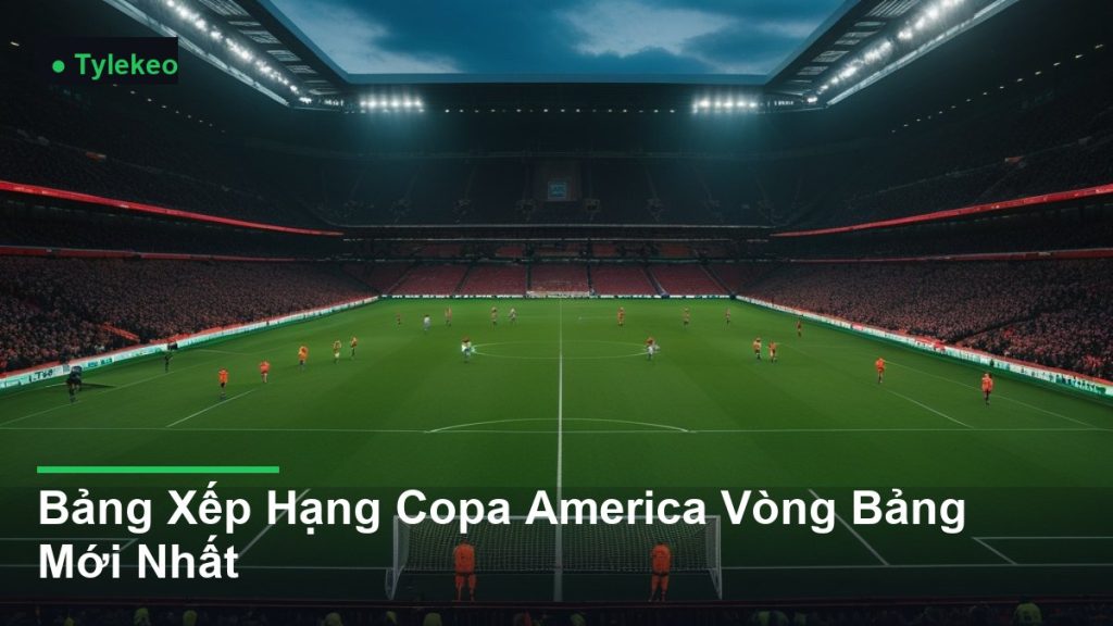 toàn cảnh sân vận động trong một trận đấu - Bảng Xếp Hạng Copa America Vòng Bảng Mới Nhất