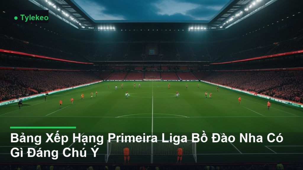 toàn cảnh sân vận động trong một trận đấu - Bảng Xếp Hạng Primeira Liga Bồ Đào Nha Có Gì Đáng Chú Ý