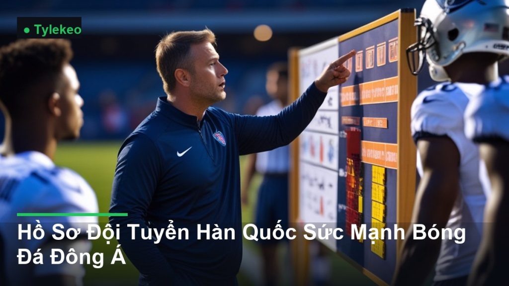 huấn luyện viên chỉ đạo chiến thuật bên đường biên - Hồ Sơ Đội Tuyển Hàn Quốc Sức Mạnh Bóng Đá Đông Á