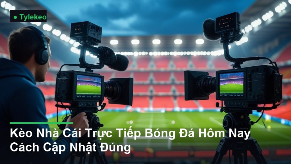 hệ thống camera truyền hình trực tiếp trận đấu - Kèo Nhà Cái Trực Tiếp Bóng Đá Hôm Nay Cách Cập Nhật Đúng