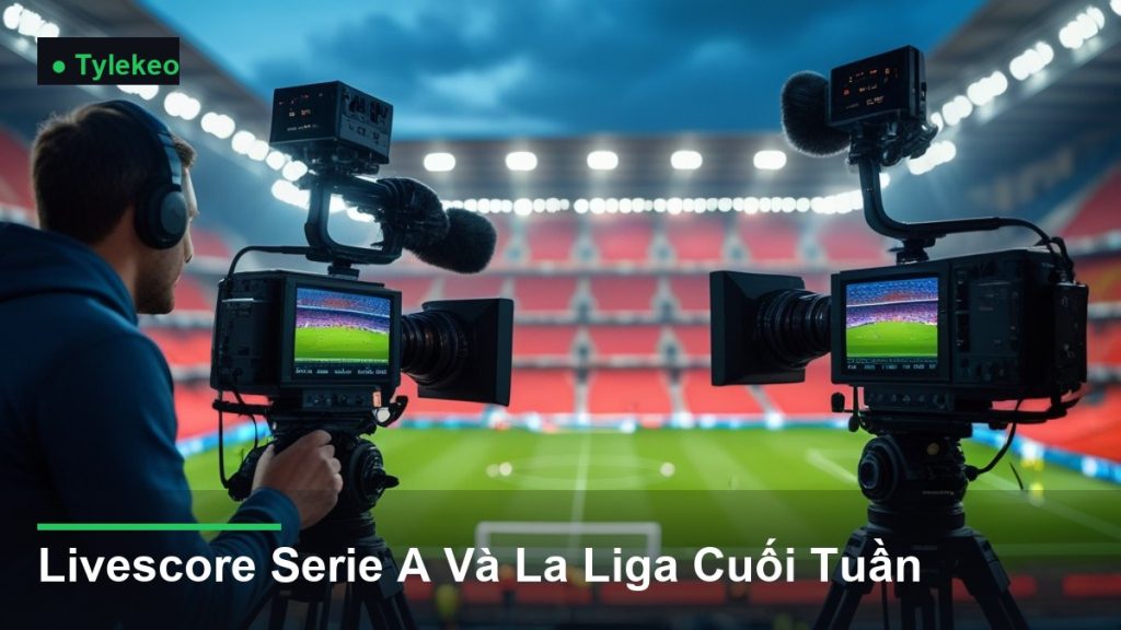 hệ thống camera truyền hình trực tiếp trận đấu - Livescore Serie A Và La Liga Cuối Tuần